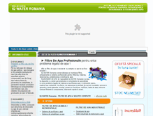 Tablet Screenshot of iqwater.ro